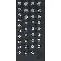Bgs carrello da officina 1/3: Set di inserti per bit a guida quadrata 12,5 mm (1/2") esagono incassato, profilo a T (per Torx), multidente interno (per XZN), profilo a cuneo (per RIBE) 36 pezzi - 4120