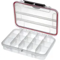 Az Trading Max Case MAX002 Valigia da esterno 3,26 l - Con scomparti Bianco