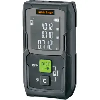 Laserliner Master Gi4 Mini, misuratore laser, m, nero, verde, digitale, LCD, 40 m