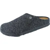 Birkenstock Zermatt Rivet Pantofole (41 - Regular, nero)