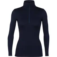 Icebreaker - Strato base in lana merino - W Merino 260 Oasis LS Half Zip Midnight Navy - Taglia L - Blu navy