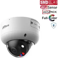 Dahua Telecamera di sicurezza IP WizSense Dome PoE 4MP 2.7-13.5mm Outdoor IP67
