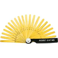 Hazet 2147MS Caliper 0.05 - 1 mm No. of sheets: 20