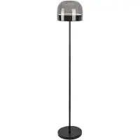 Rabalux 74038 Lampada da terra Xelira LED 20 metallo vetro nero