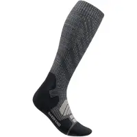 Bauerfeind Outdoor Merino Compression Socks Calze tecniche a compressione Uomo (46-49 - Wade S, grigio)