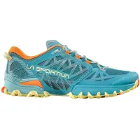 La Sportiva - Scarpe da trail - Bushido III W Everglade/Zest - Taglia 37,5 - Blu