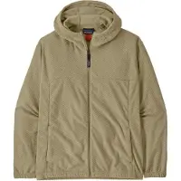 Patagonia Textured Fleece Hoody Giacca in pile Uomo (XS, beige)