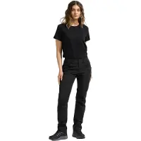 Didriksons Women's Tind Pants Pantaloni da trekking Donna (38, nero)