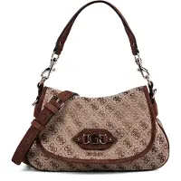 GUESS Borsa a spalla 'SAMANTHA GIRLFRIEND HWJG23 13190' bianco