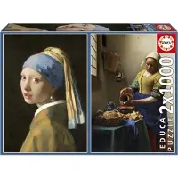 Educa Puzzle Vermeer 2x1000 Pezzi