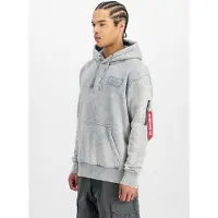 Alpha industries Felpa Con Cappuccio Back Print Vintage