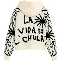Desigual Felpa nero / bianco