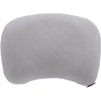 Cocoon Air-Core Down Travel Pillow Cuscini (30 x 41 cm, blu/grigio)