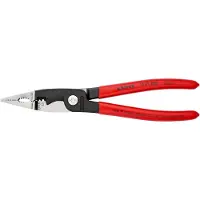 Knipex 13 81 200 - Spitzzange - Stahl - Kunststoff - Rot - 20 cm - 265 g (13 81 200)