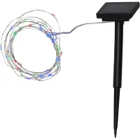 Star Trading Catena luminosa LED Dew Drop, multicolore