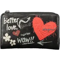 Desigual Portamonete blu chiaro / rosso / nero / bianco
