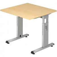 Hjh OFFICE PRO Scrivania OS08, 80 x 80 cm