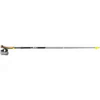 LEKI Speed Pacer Vario Bastoni da nordic walking (115-125 cm, grigio/giallo)