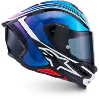 Alpinestars Zelo S-R7 Casco Integrale unisex blu, taglia 2XL