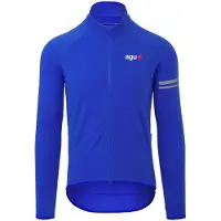 Agu Thermo Jersey L/S Essential Maglietta da ciclismo Uomo (S, blu)