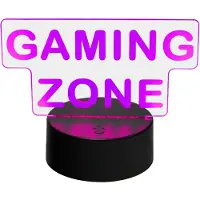Mecharite Lampada Led A Figura Gaming Zone