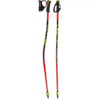 LEKI - Bastoncini da competizione - WCR Evo Lite GS TR Red in Alluminio - Taglia 115 cm - rosso