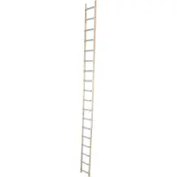 Krause STABILO Scala da tetto in alluminio e legno, 1x18 pioli, 804259