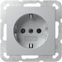 Gira Presa SCHUKO SRK Sistema 55 F Alluminio 418026