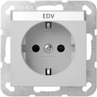 Gira Presa SCHUKO BSF + SP Sistema 55 Grigio m 4462015