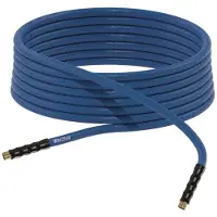 RIEGLER Set di tubi flessibili da officina BluBird: diametro interno 6 mm, diametro esterno 12 mm, lunghezza 20 m, raccordo in ottone G1/4