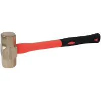 Ks Tools BRONZEplus martello da miniera 5.000 g con impugnatura in fibra di vetro - 963.2090