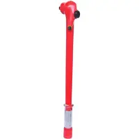 Ks Tools Chiave dinamometrica da 1/2" con isolamento protettivo e testa a cricchetto reversibile 40 - 220 Nm - 117.1303