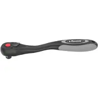 Vigor Cricchetto reversibile V6038 quadrato solido 10 mm (3/8 di pollice) Lunghezza totale: 198 mm