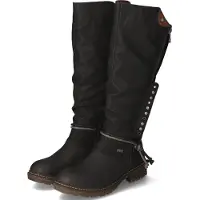 Rieker Stivale antracite / nero