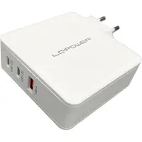 LC-Power Caricabatterie Da Parete Usb-c Lc-gan-100
