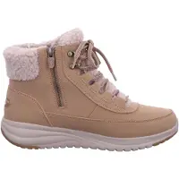 SKECHERS per donna. 144756 Stivali da avventura Stellar Alpine On The Go, marroni (36), Marrone, 3 a 5cm, Cerniera, Casual, Outdoor, All'ape