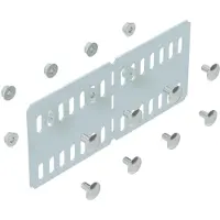 Obo Bettermann BETTERMANN Connettore longitudinale/angolare RLVL 100 FS per canalina portacavi, orizzontale 6067870