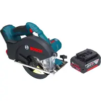 Bosch GKM 18V-50 Sega circolare professionale a batteria per metalli 18 V 136 mm brushless + 1x batteria ricaricabile 4,0 Ah - senza caricabatterie