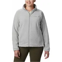 Columbia Women's Benton Springs Full Zip Giacca in pile Donna (L, grigio)