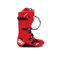 Alpinestars Portachiavi Tech 10 Boot Red, Taglia: One Size