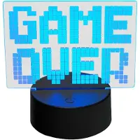 Mecharite Lampada Led A Figura Game Over