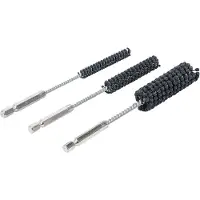 Bgs Set di utensili di levigatura flessibili con gambo da 6,3 mm (1/4") grana 60 / 80 8 - 12 - 20 mm 3 pezzi - 1272