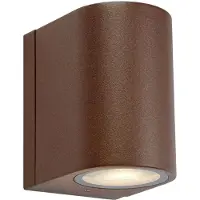 Markslöjd Applique da esterni LED Alor, marrone, 1 lampada, IP65, dimmerabile