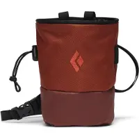 Black Diamond Mojo Zip Chalk Bag Sacchetto porta magnesite (S/M, rosso)