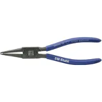 SW-Stahl Pinze per anelli di sicurezza in acciaio SW, diritte, interne, 175 mm 41401L