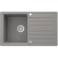 Bergström Lavello Calcestruzzo 76.5 x 46 cm con asciugatura, Model 29472