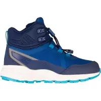 TROLLKIDS Kid's Skarvan Hiker Mid XT Scarpe da trekking Bambini (38, blu)