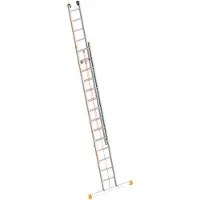 Layher Topic 1037 Scala a fune con traversa, 2x14 pioli