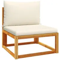 vidaXL Set di divani da giardino 5 pezzi con cuscini in legno di acacia e rattan