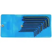 Gedore Set di chiavi esagonali a L 9 pezzi TORX T7-T40 43 TX-09
